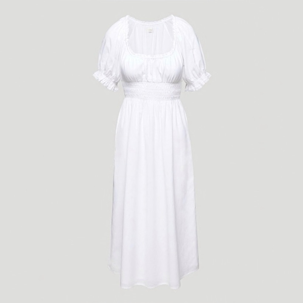 Aritzia Wilfred Baskerville Dress | White | Size XS | NWT - Picture 3 of 13